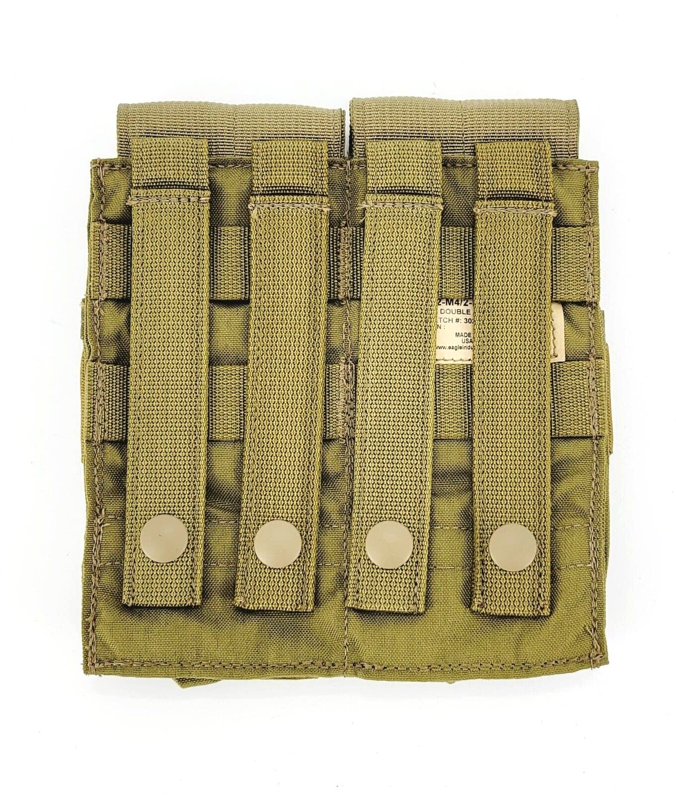 Amazon.com : Eagle Industries SFLCS Double M4 Magazine Pouch 2 x 2